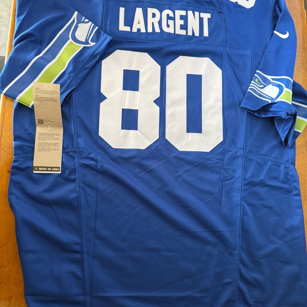 Steve Largent Seattle Seahawks Jersey - Size XXL